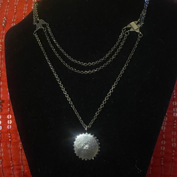 Karl Lagerfeld Vintage Logo Adjustable Necklace
